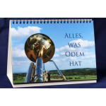 Tischaufsteller „Alles, was Odem hat“